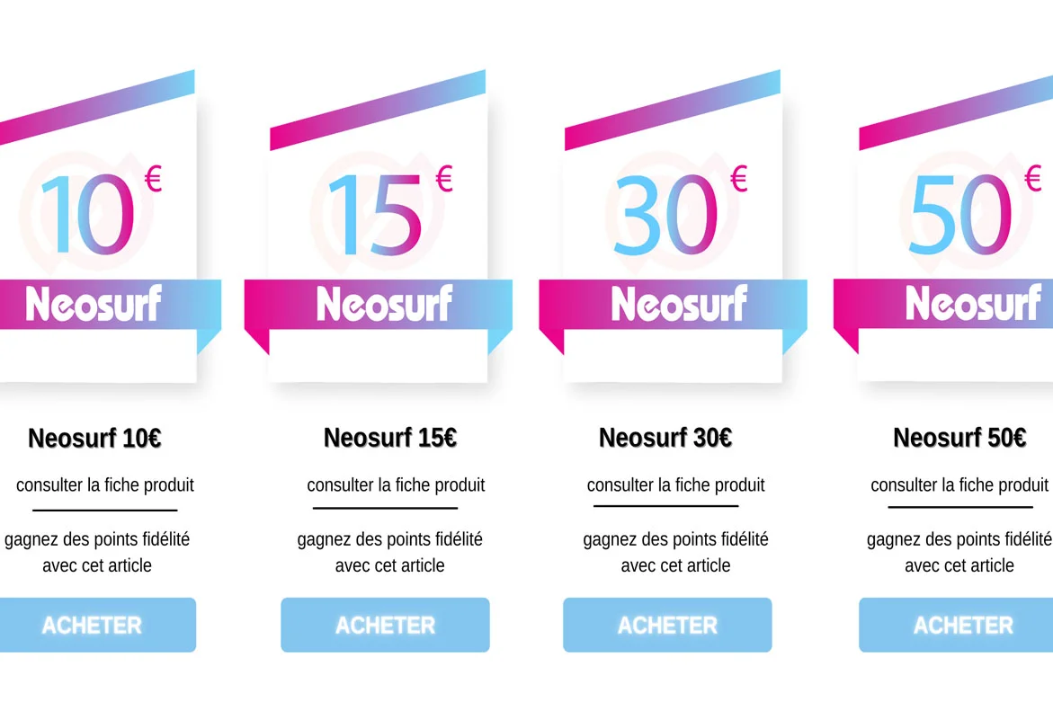 Finden Sie Ihren PIN-Code - Neosurf